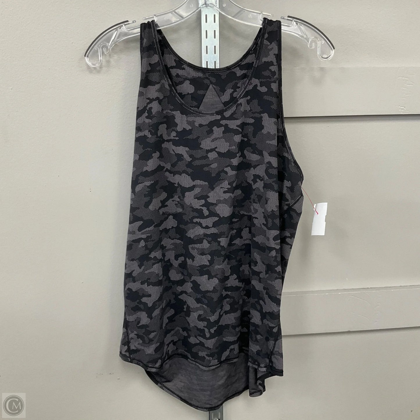 Athletic Tank Top By Lululemon In Camouflage Print, Size: 12