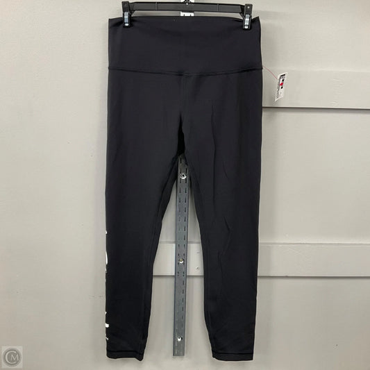 Athletic Leggings By Lululemon In Black, Size: 10