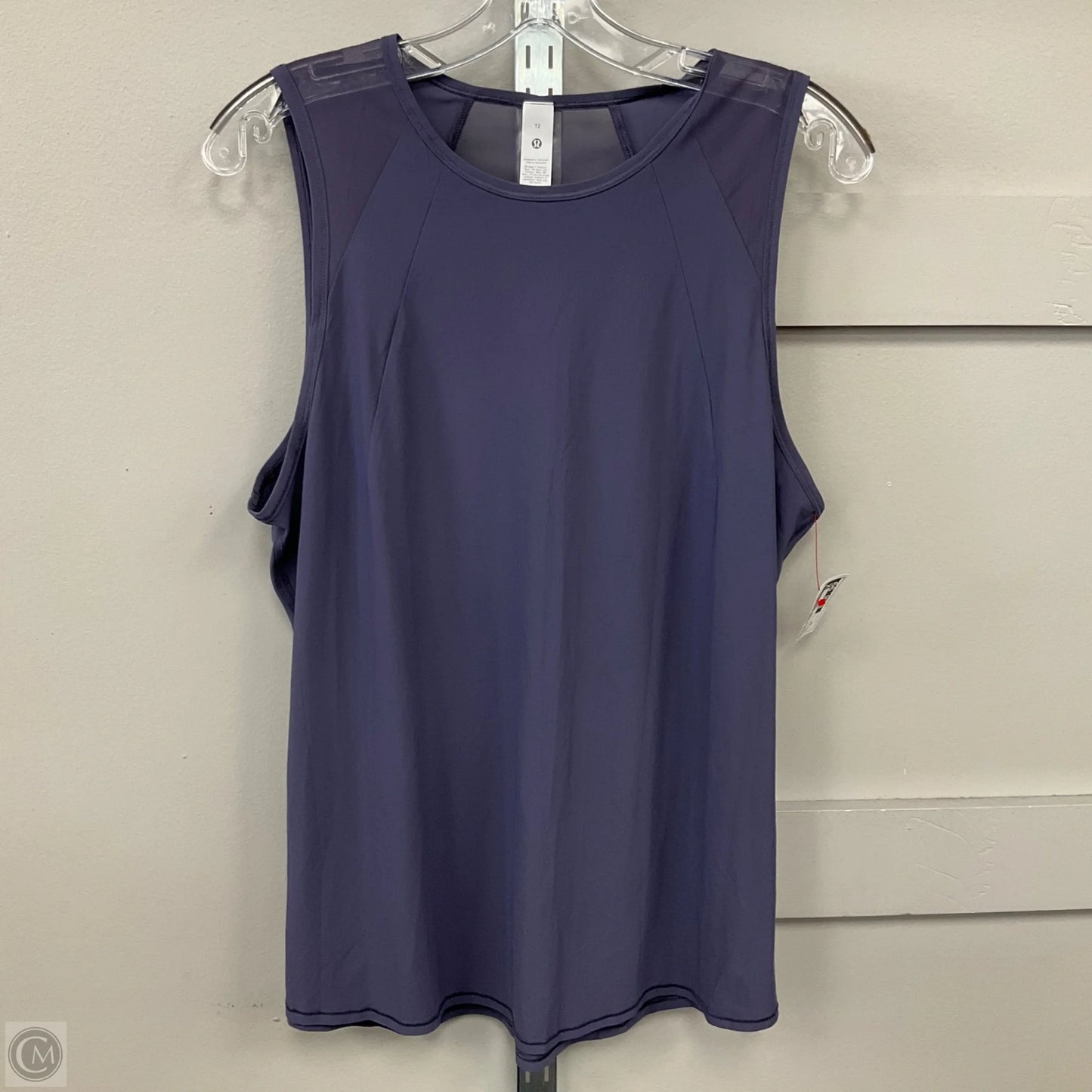 Athletic Tank Top By Lululemon In Purple, Size: 12