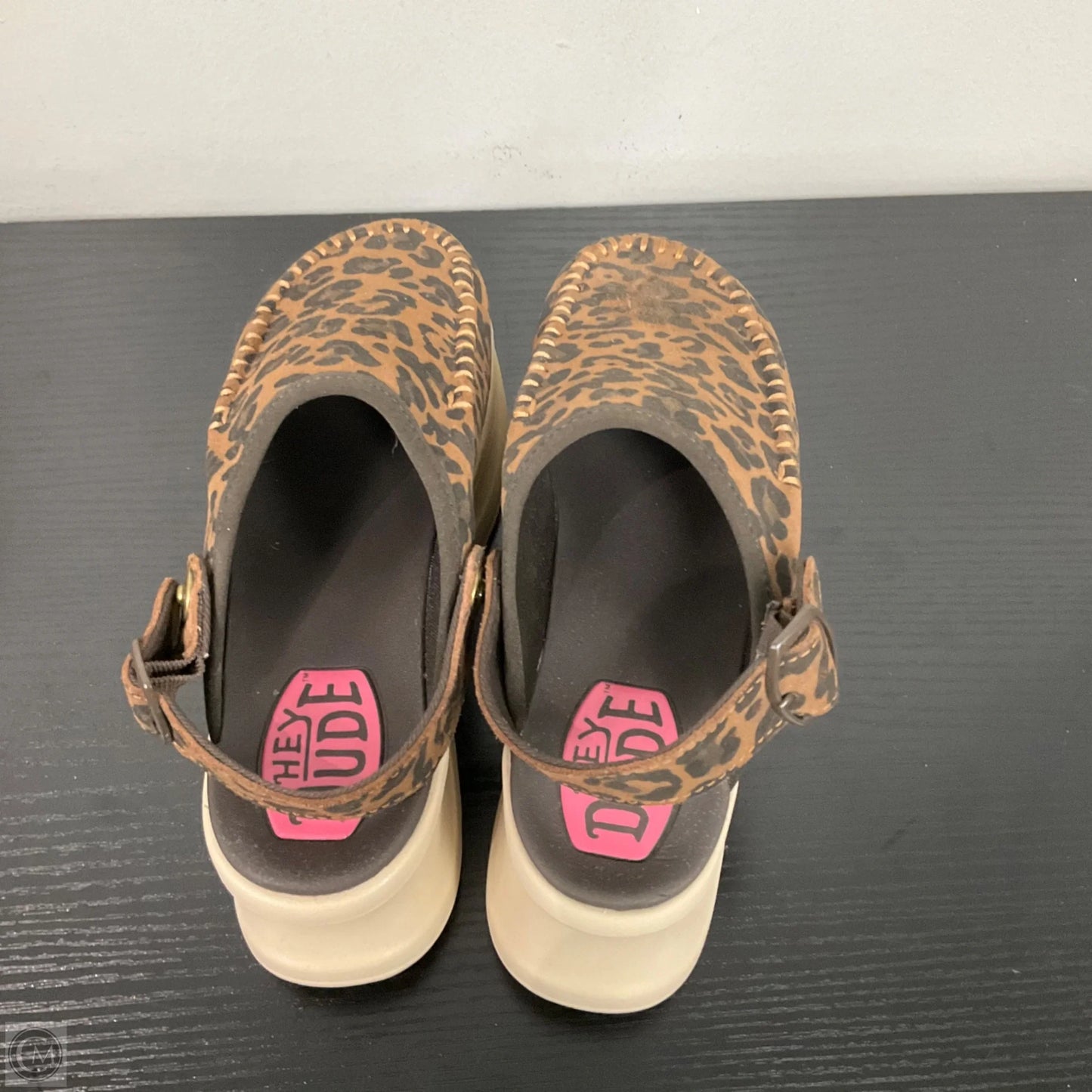 Shoes Sneakers Platform By Hey Dude In Animal Print, Size: 6