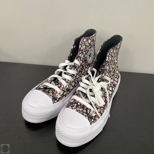 Shoes Sneakers Platform By Converse In Floral Print, Size: 5.5