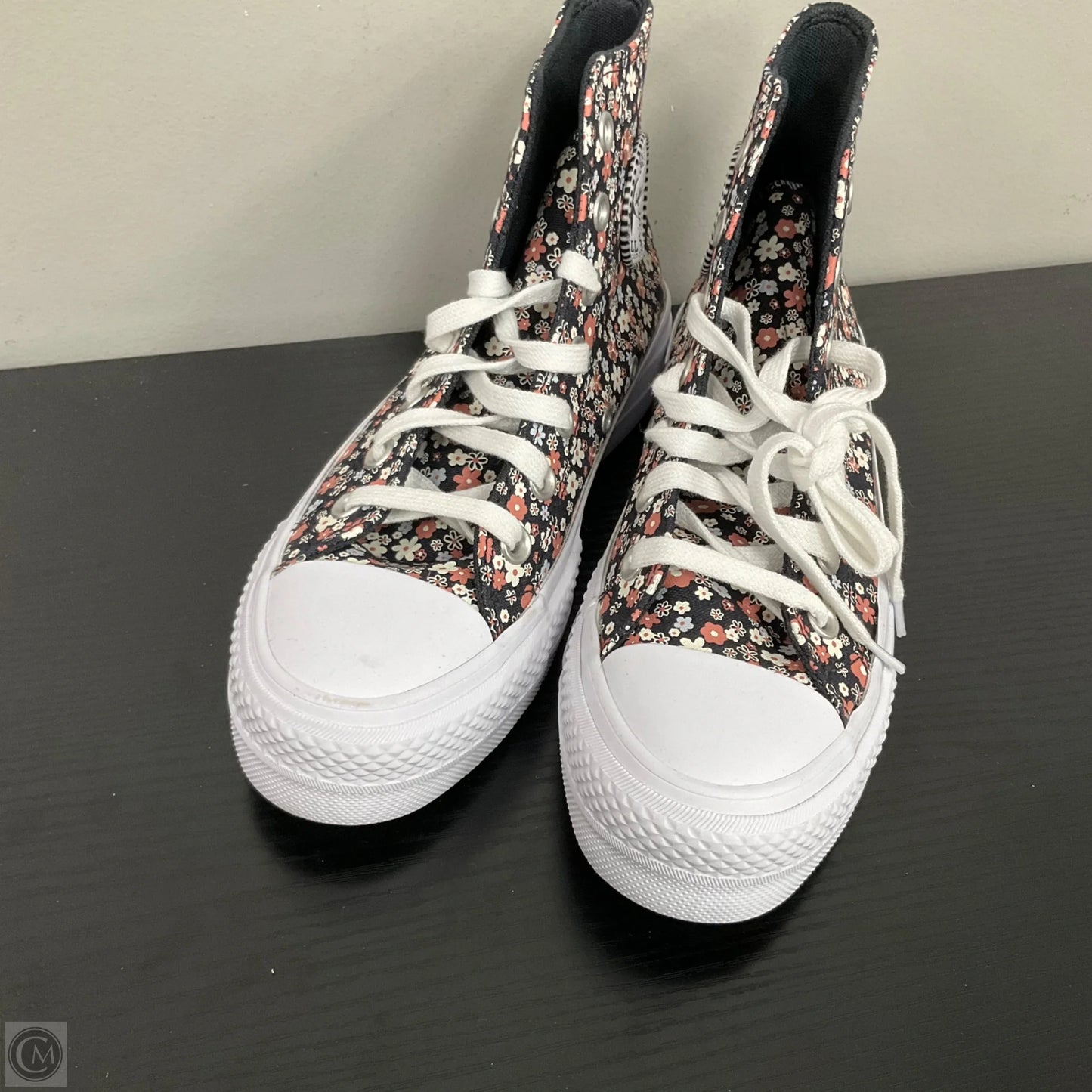 Shoes Sneakers Platform By Converse In Floral Print, Size: 5.5