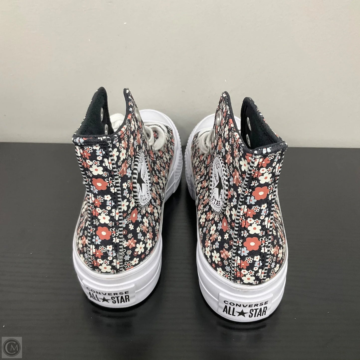 Shoes Sneakers Platform By Converse In Floral Print, Size: 5.5