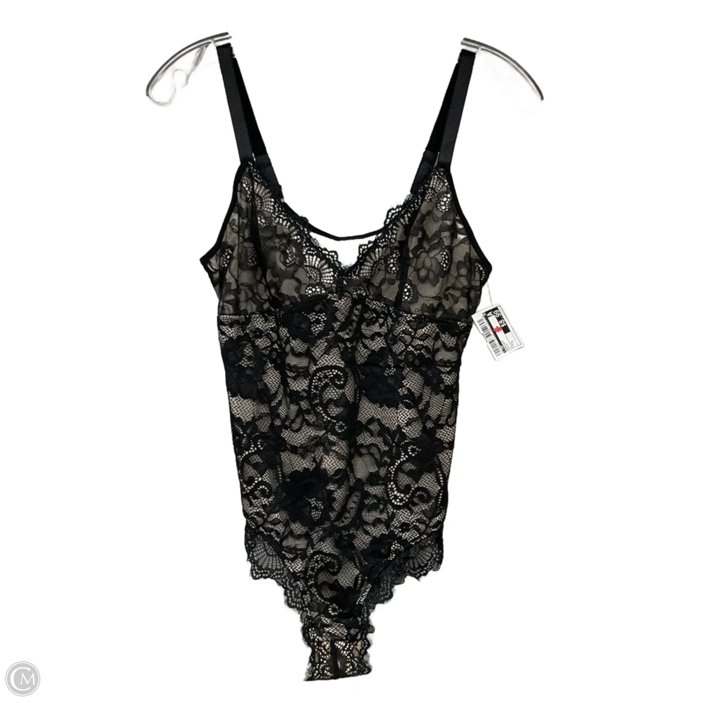 Bodysuit In Black, Size: L