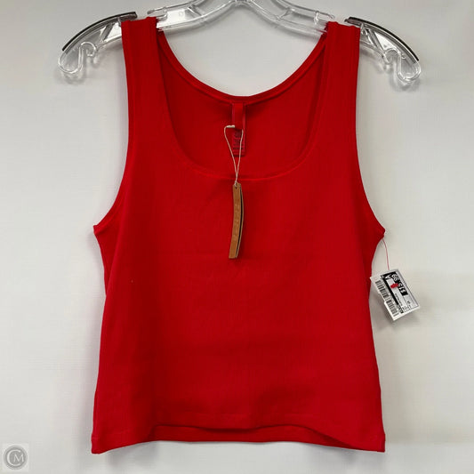 Top Sleeveless By Skims In Red, Size: 2x