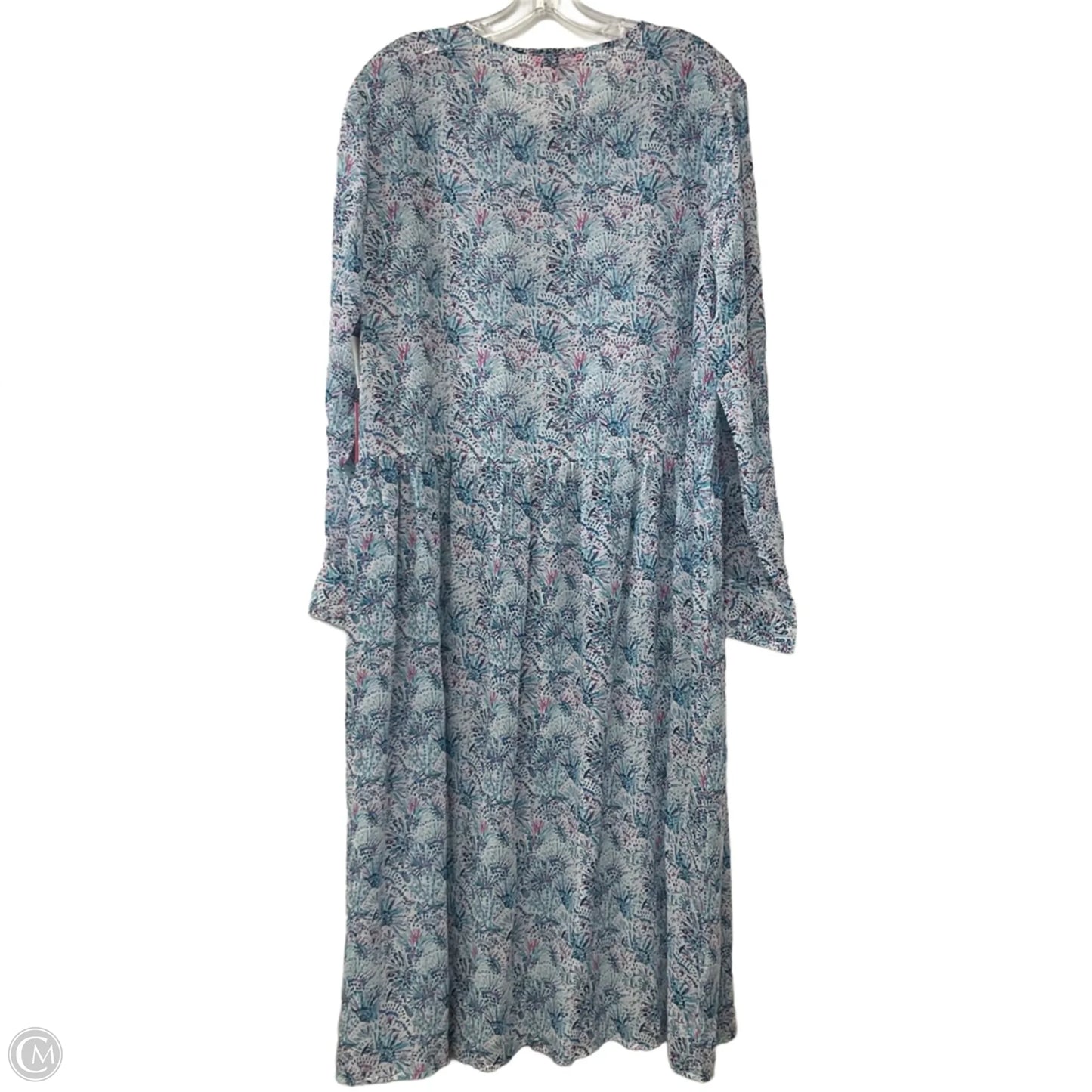 Dress Casual Maxi By Simply Southern In Blue, Size: L