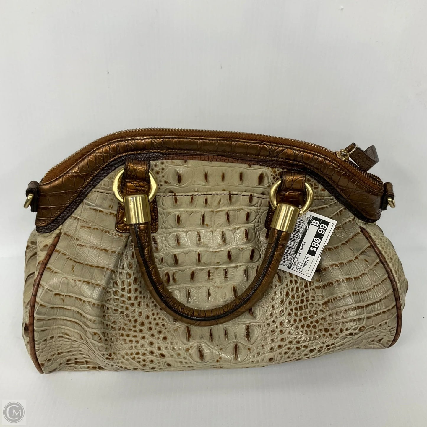 Handbag Designer By Brahmin, Size: Medium