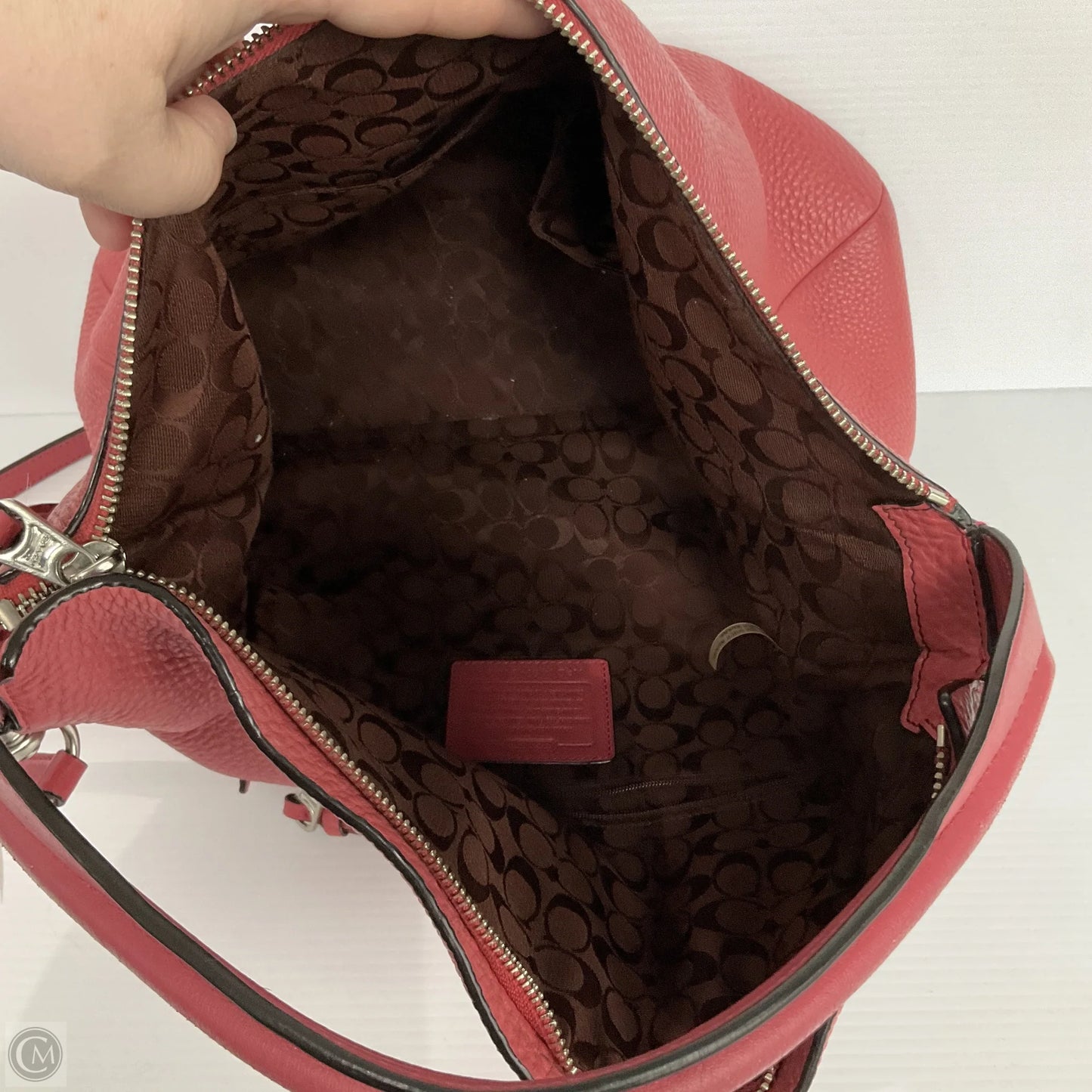 Crossbody Designer By Coach, Size: Large