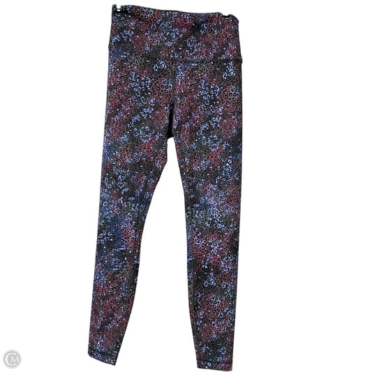 Athletic Leggings By Lululemon In Multi-colored, Size: 10