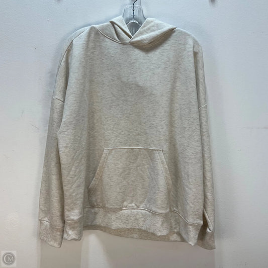 Sweatshirt Crewneck By Athletic Works In Cream, Size: Xxl