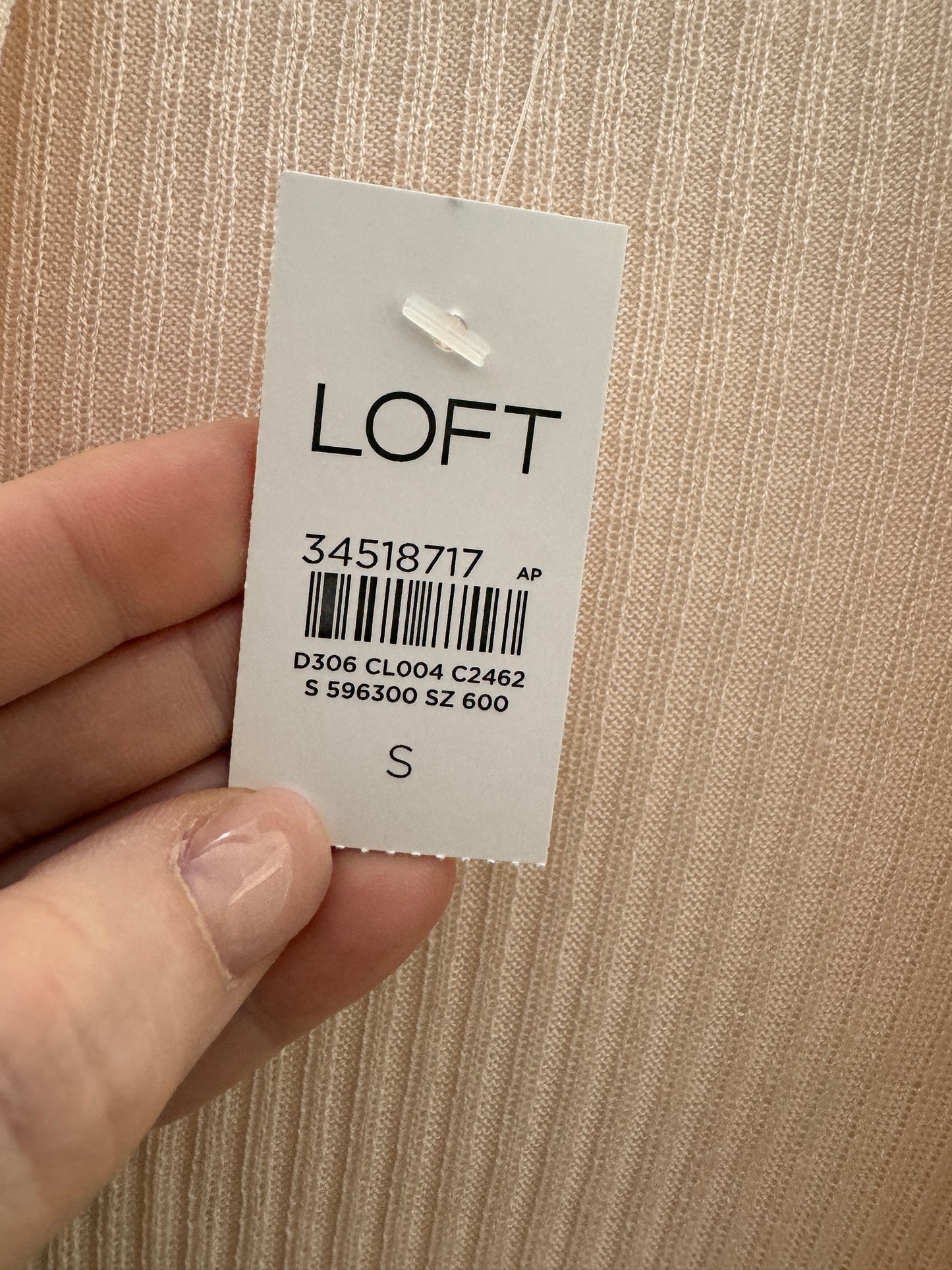 NWT Long Cardigan By Loft  Size: S