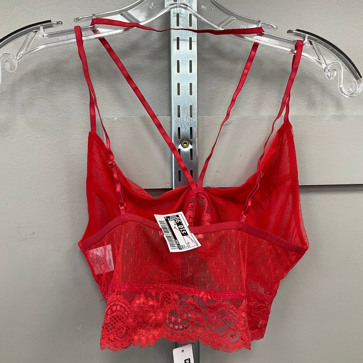 Bra By La Made In Red, Size: M