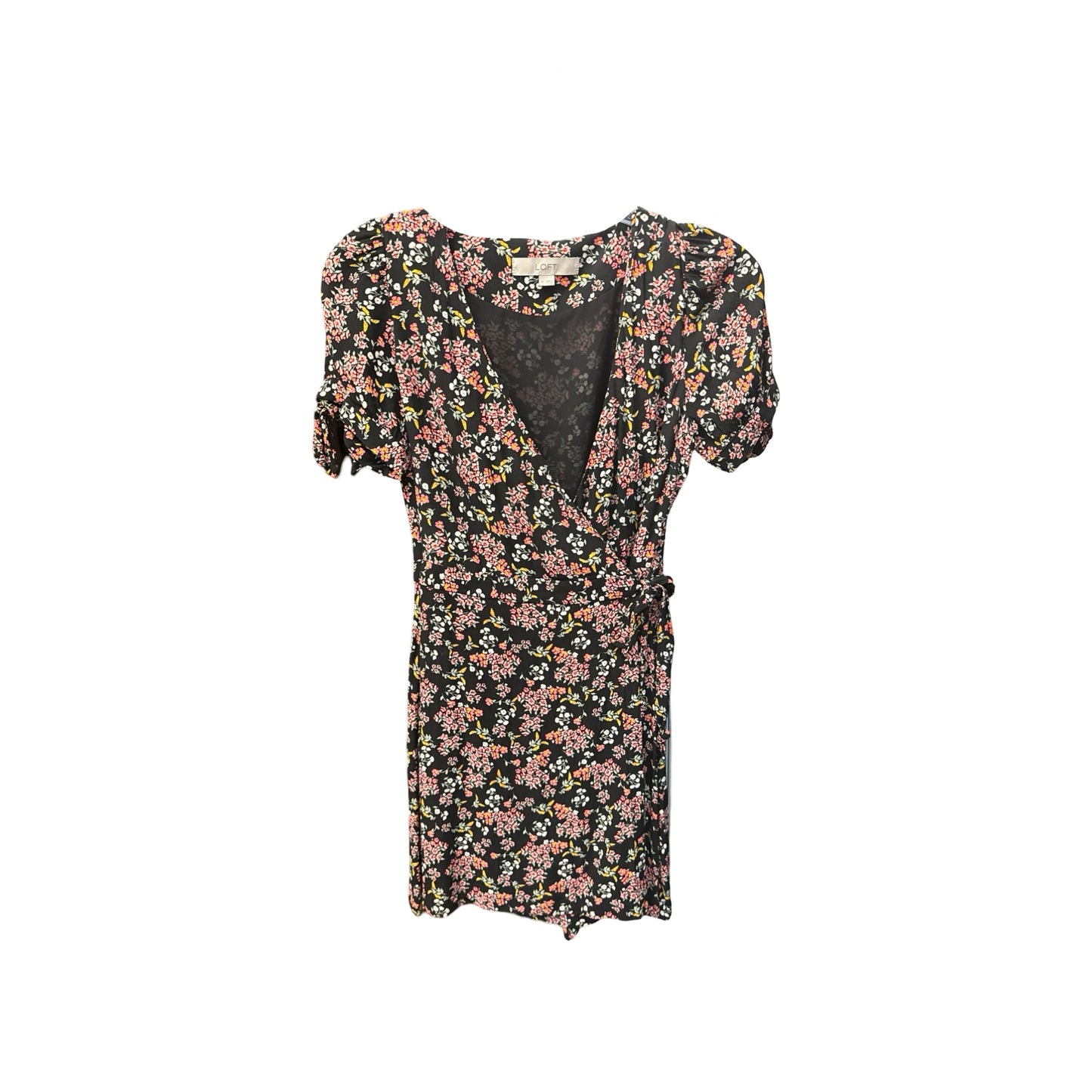 Dress Casual Short By Loft In Floral Print, Size: 0r