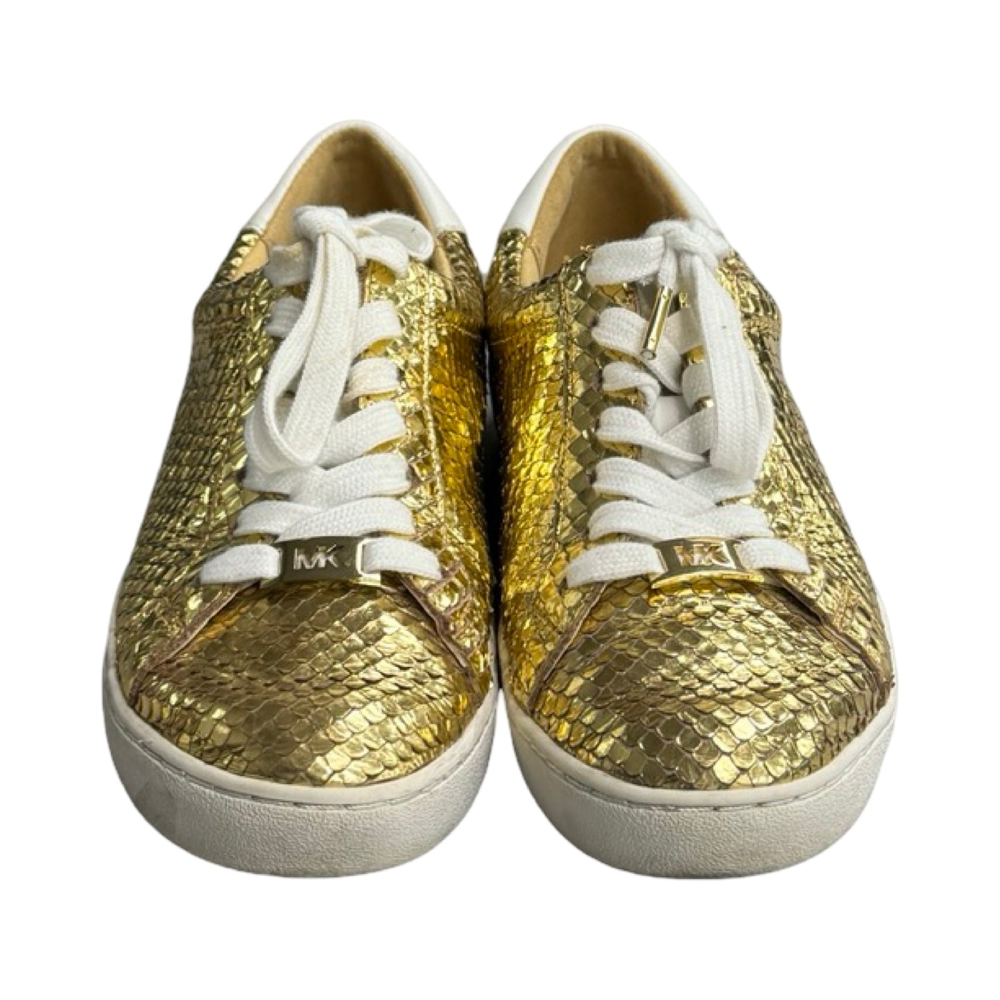 Shoes Sneakers By Michael By Michael Kors In Gold, Size: 6.5