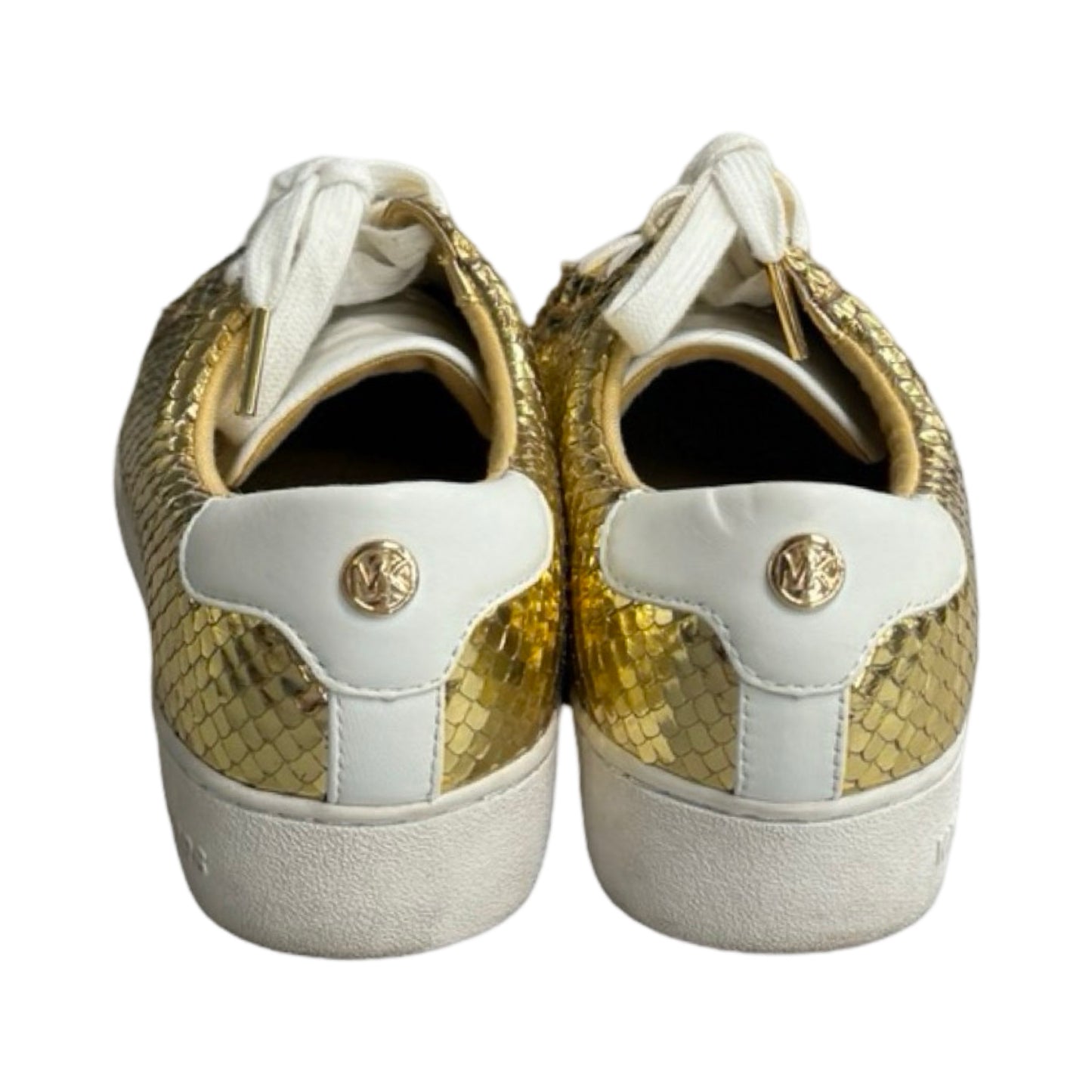 Shoes Sneakers By Michael By Michael Kors In Gold, Size: 6.5