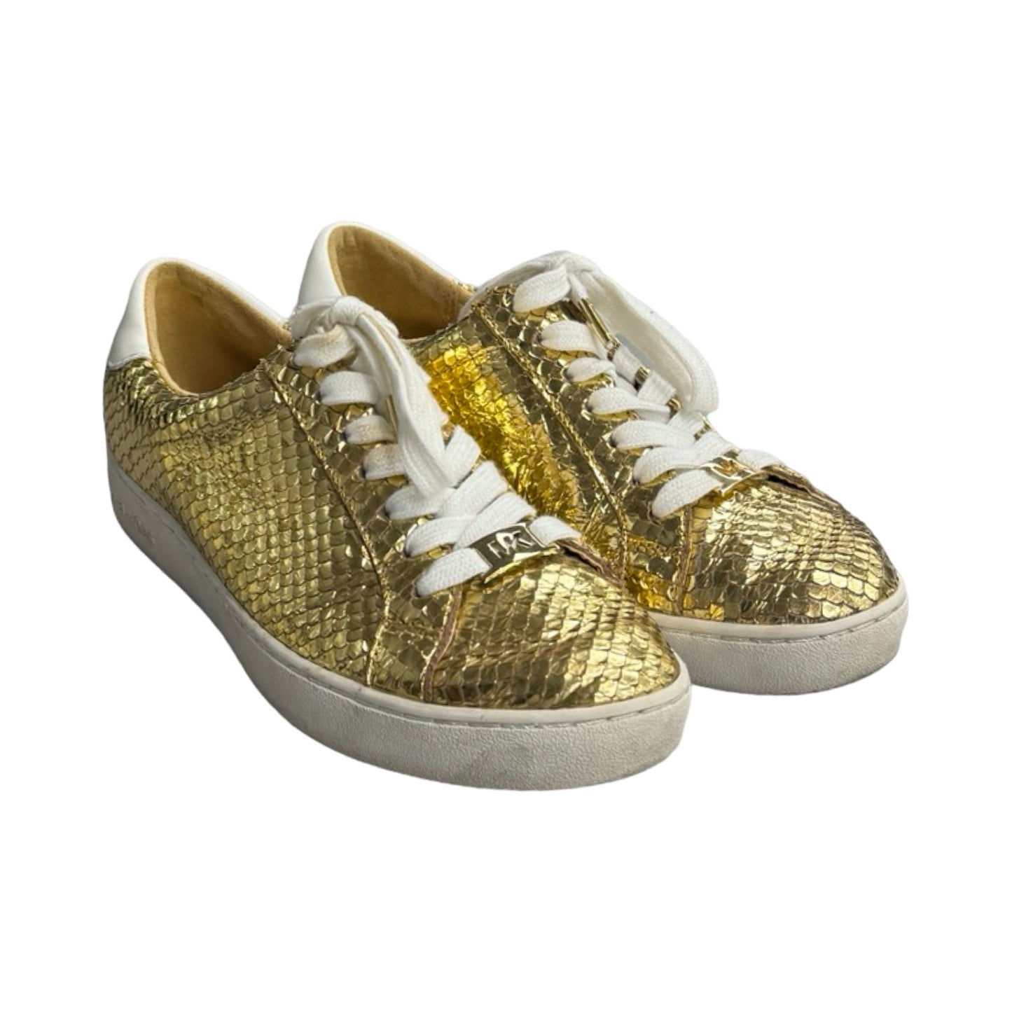 Shoes Sneakers By Michael By Michael Kors In Gold, Size: 6.5