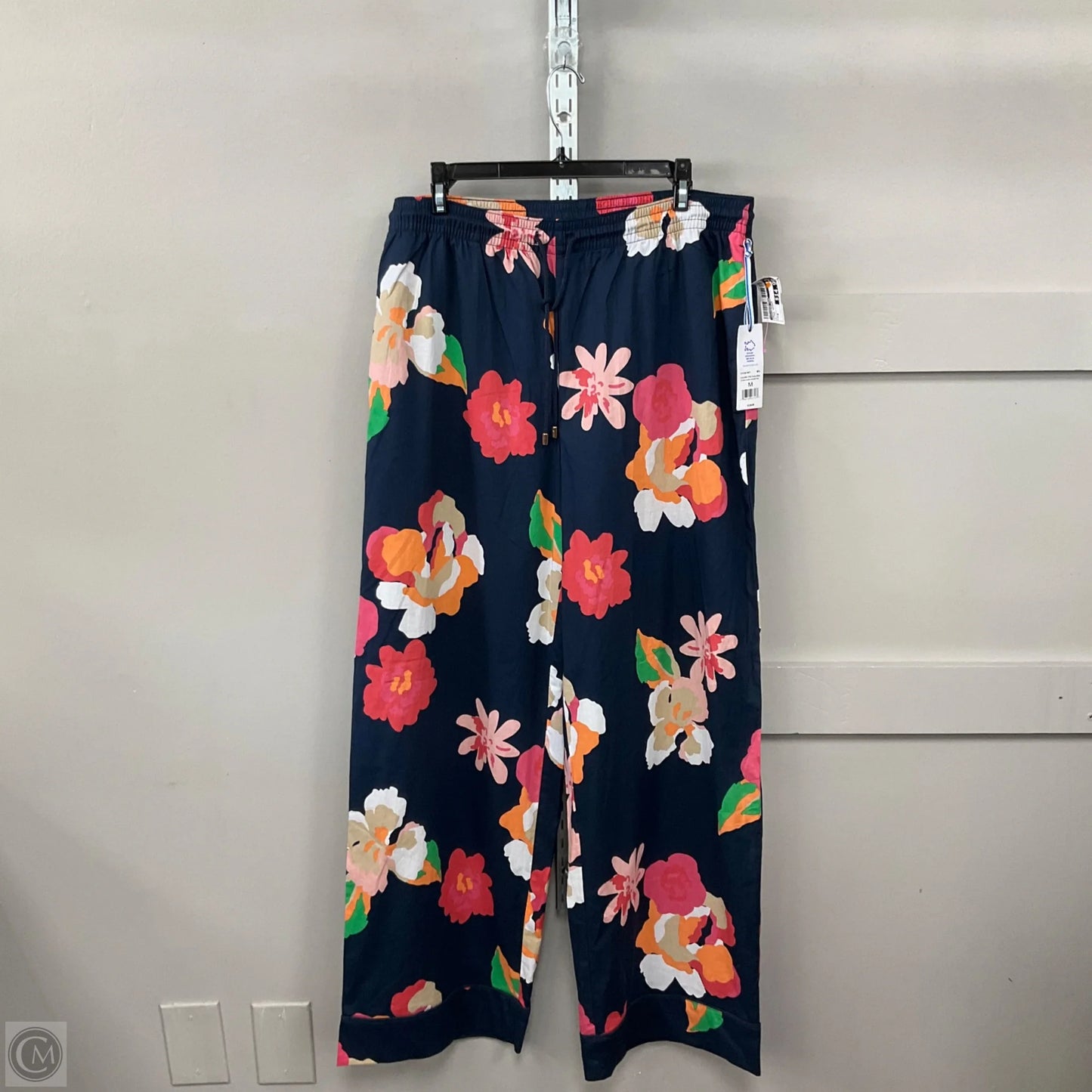 Pants Lounge By Southern Tide In Floral Print, Size: M