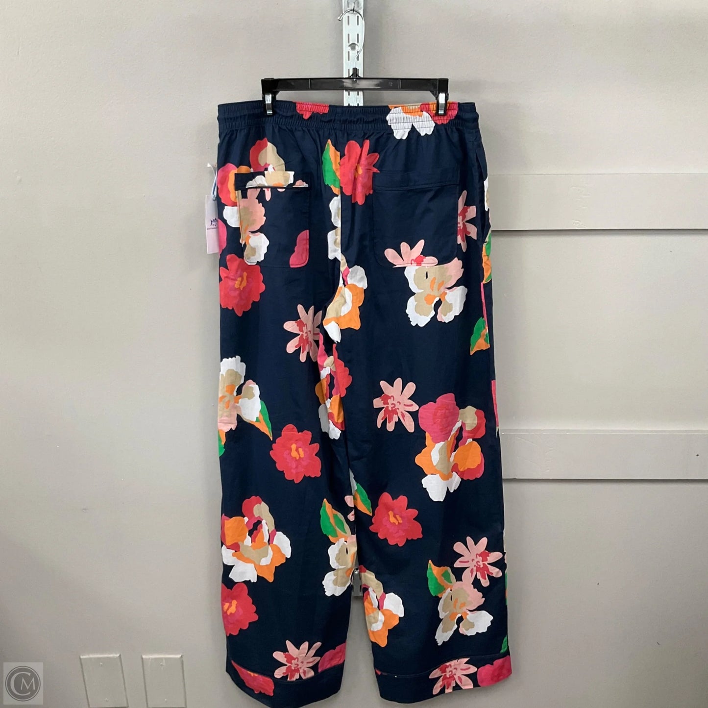 Pants Lounge By Southern Tide In Floral Print, Size: M