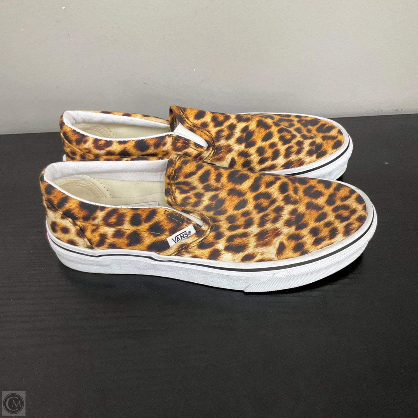 Shoes Sneakers By Vans In Leopard Print, Size: 7.5
