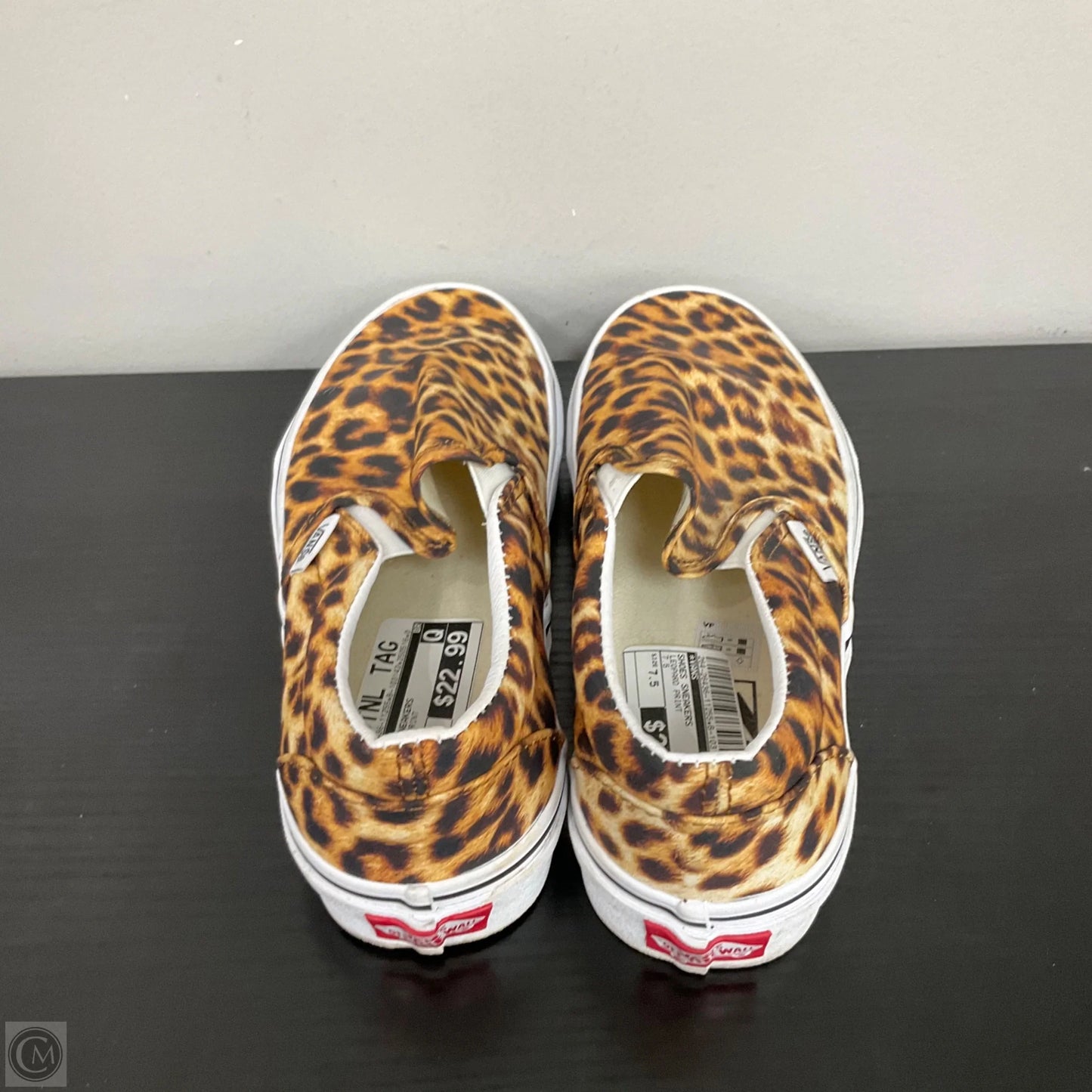 Shoes Sneakers By Vans In Leopard Print, Size: 7.5