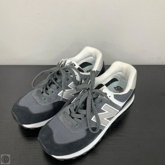 Shoes Sneakers By New Balance In Black & Grey, Size: 7.5