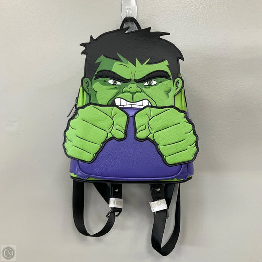 Hulk Backpack By Loungefly, Size: Large