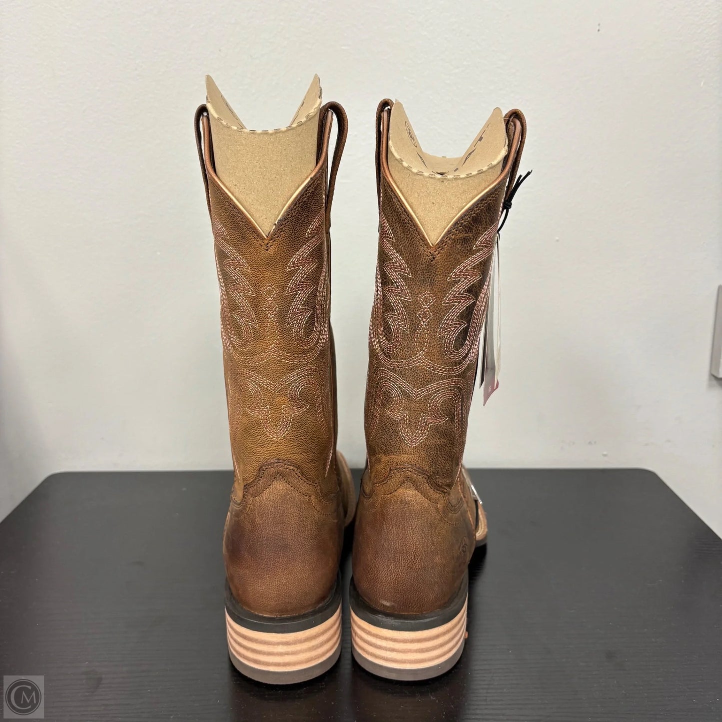 Boots Western By Ariat In Brown & Pink, Size: 9.5