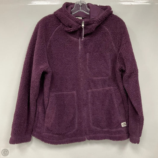 Jacket Faux Fur & Sherpa By The North Face In Purple, Size: M