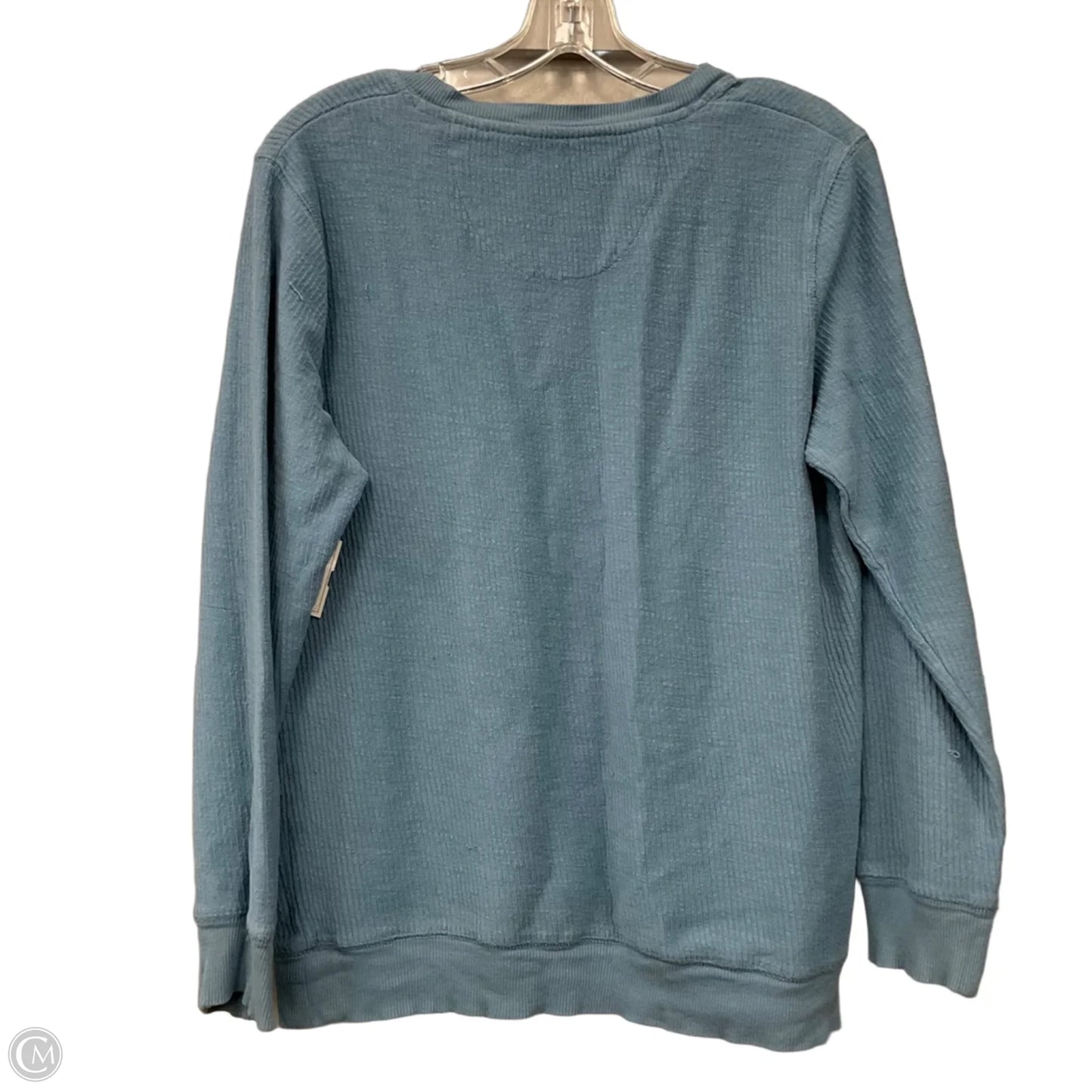 Top Long Sleeve By Simply Southern In Blue, Size: S