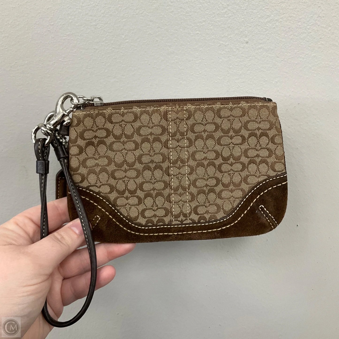 Wristlet Designer By Coach, Size: Small