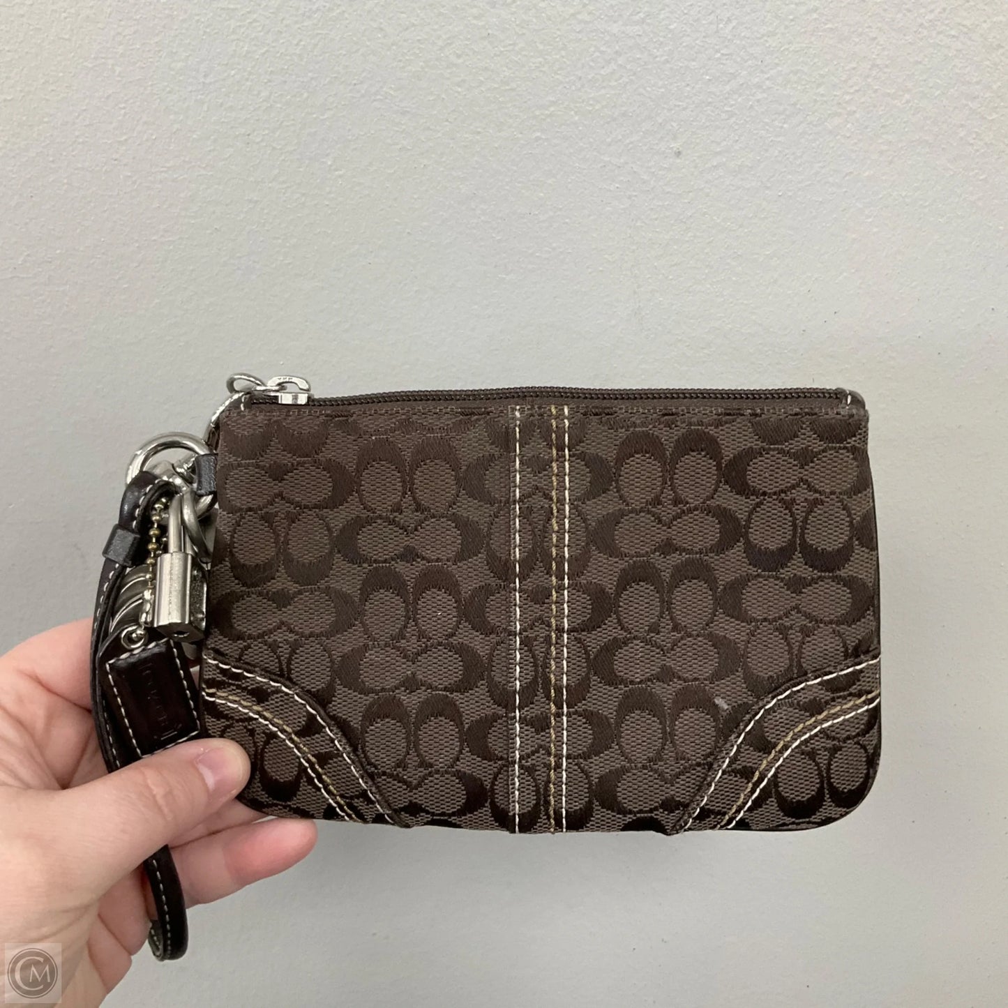 Wristlet Designer By Coach, Size: Small
