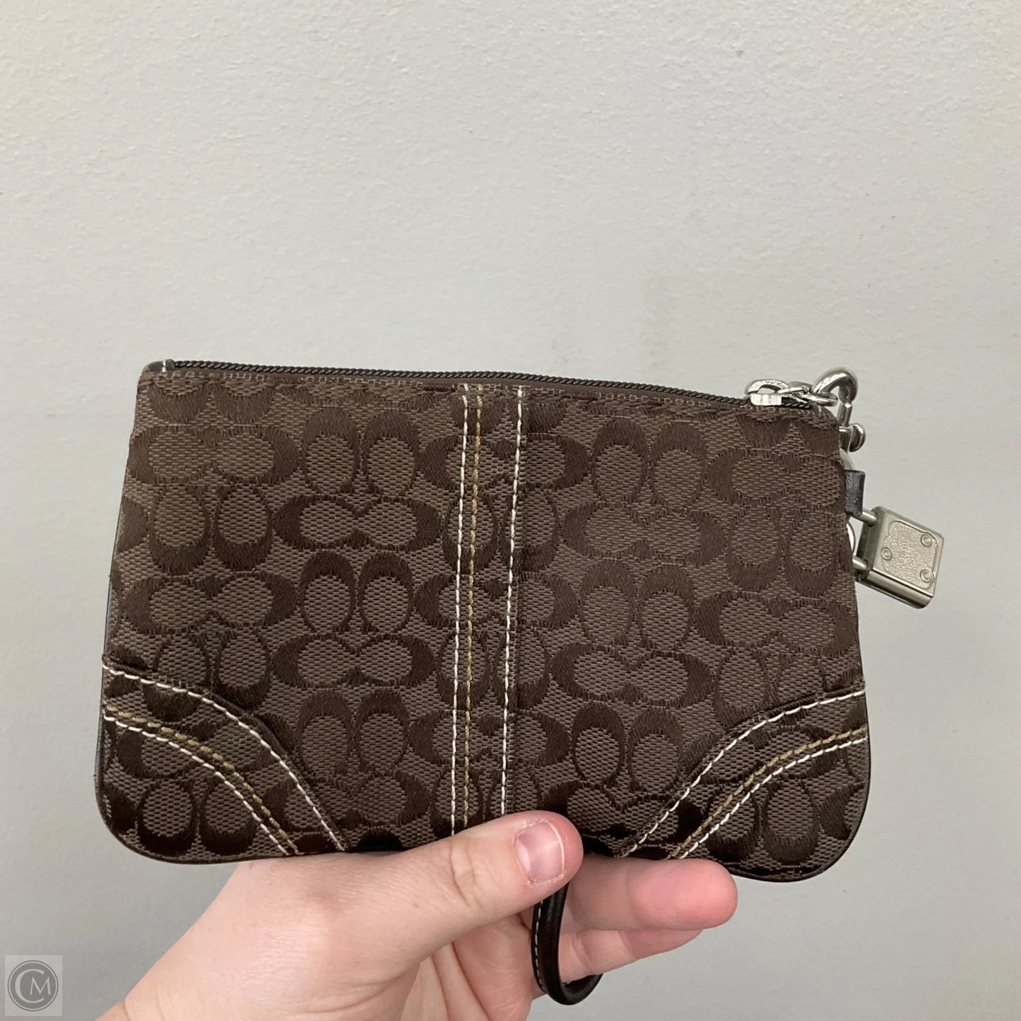 Wristlet Designer By Coach, Size: Small