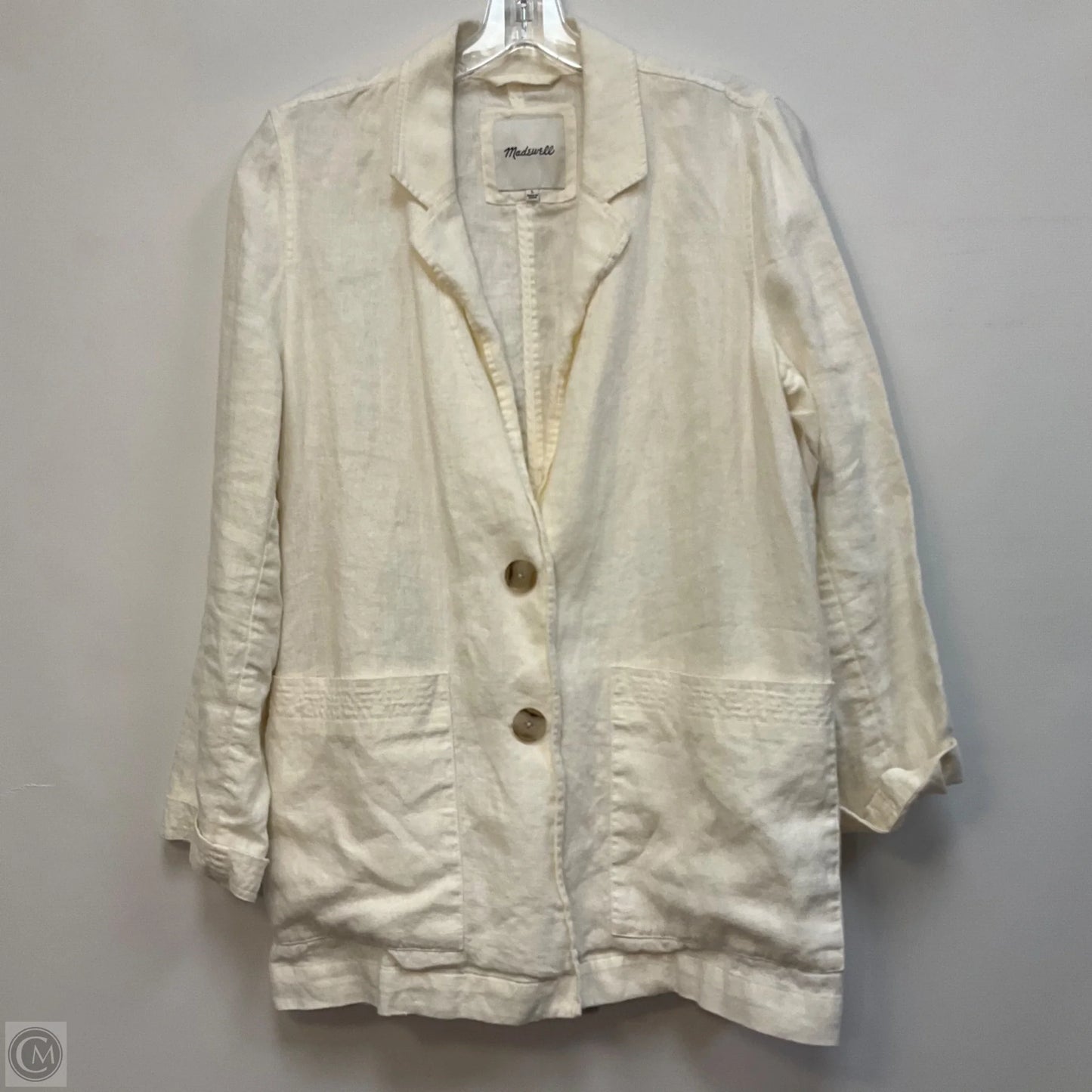 Blazer By Madewell In Cream, Size: L