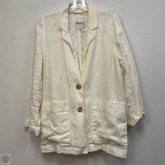 Blazer By Madewell In Cream, Size: L