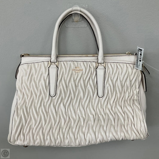 Handbag Designer By Coach, Size: Medium