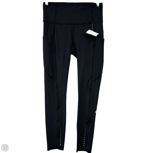 Athletic Leggings By Lululemon In Black, Size: 4