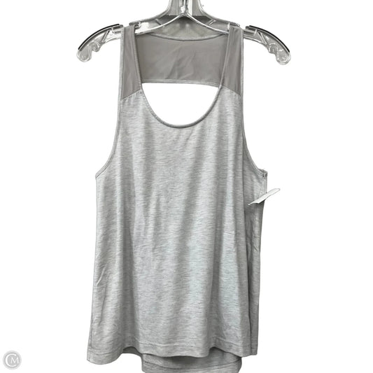 Athletic Tank Top By Alo In Grey, Size: M