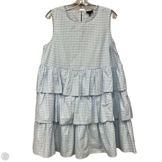 Dress Casual Midi By Who What Wear In Checkered Pattern, Size: M