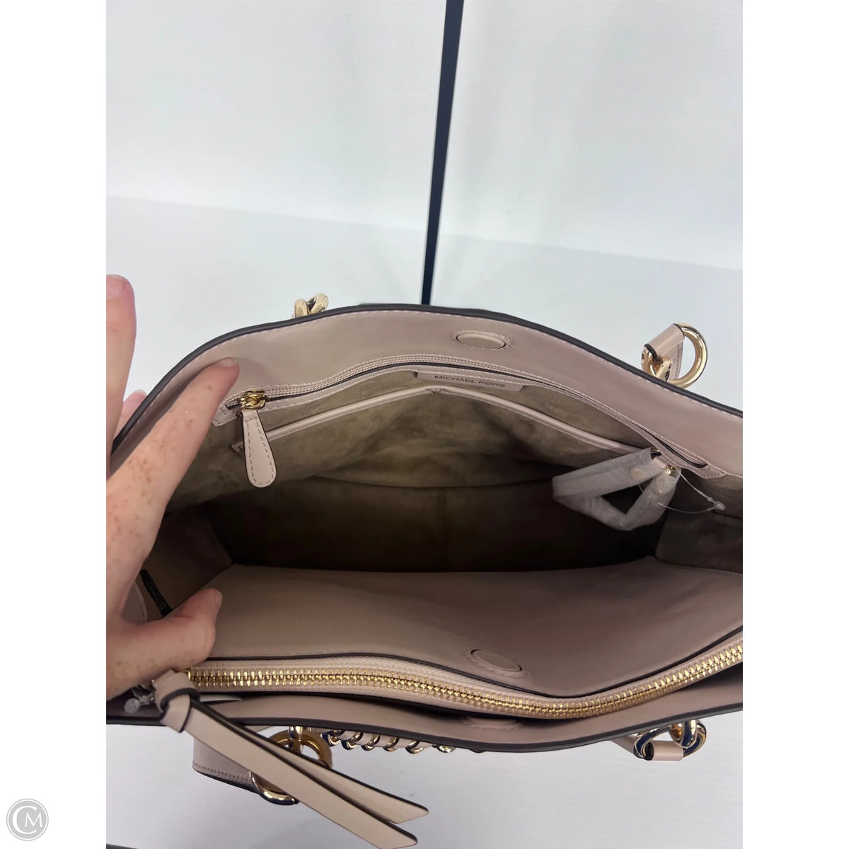Handbag Designer By Michael Kors, Size: Large