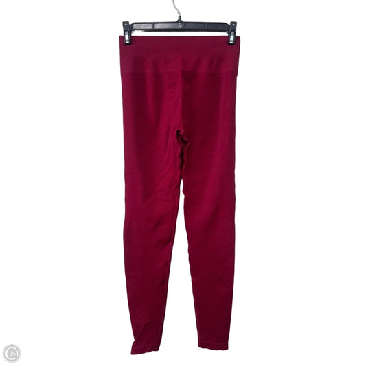Athletic Leggings By Alphalete In Red, Size: M