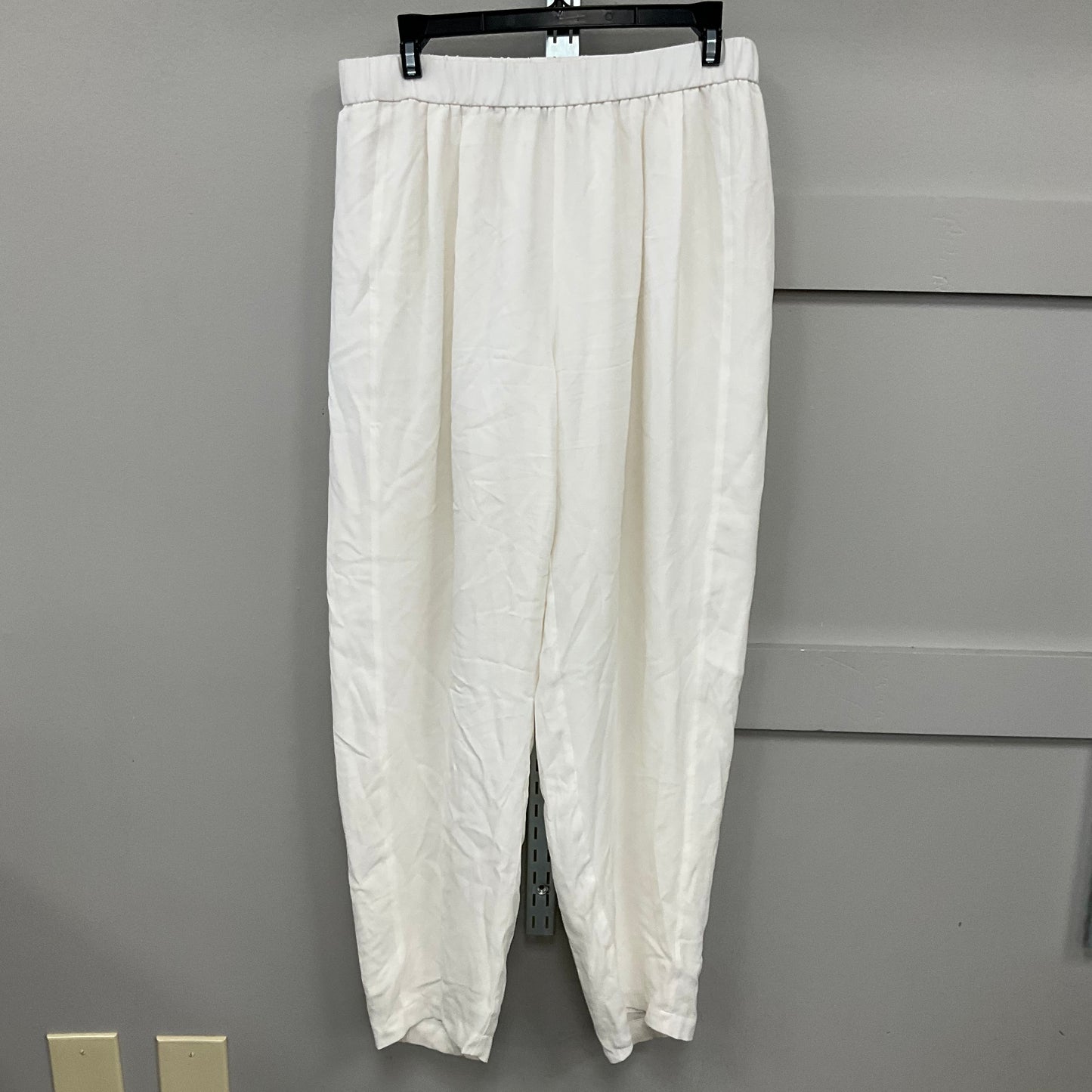 Pants Linen By Eileen Fisher In White, Size: S