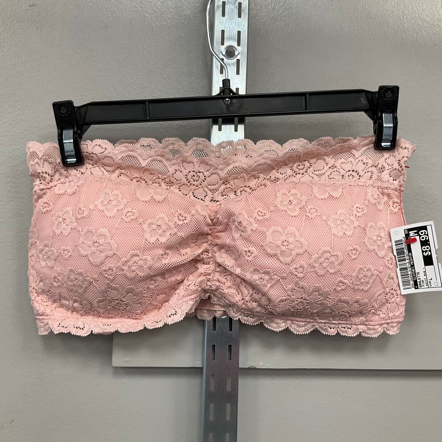 Bralette By Clothes Mentor In Pink, Size: L