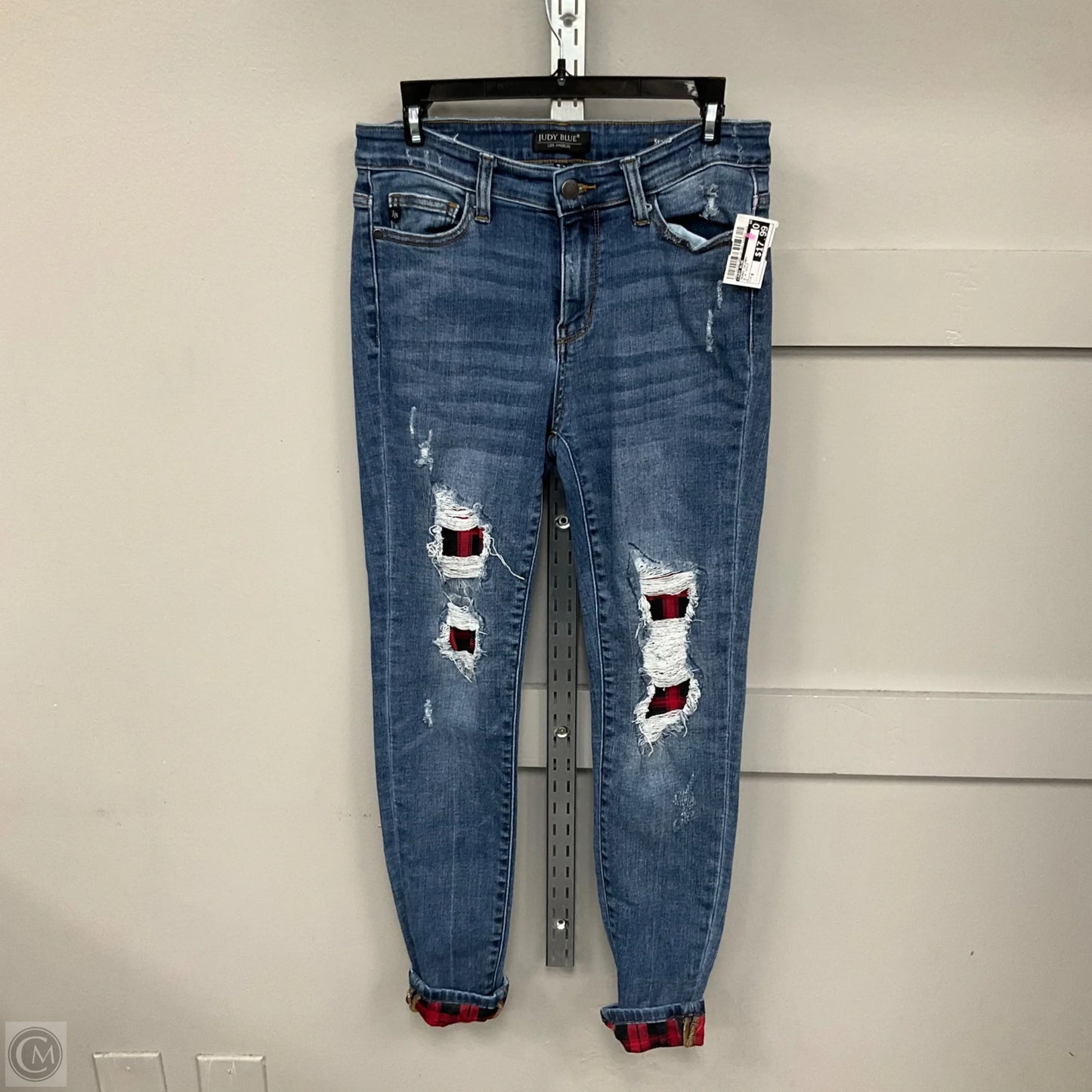 Jeans Skinny By Judy Blue In Blue Denim, Size: 8