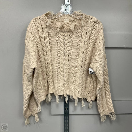 Sweater By Altard State In Tan, Size: Xs