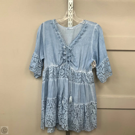 Dress Casual Short By Clothes Mentor In Blue, Size: M