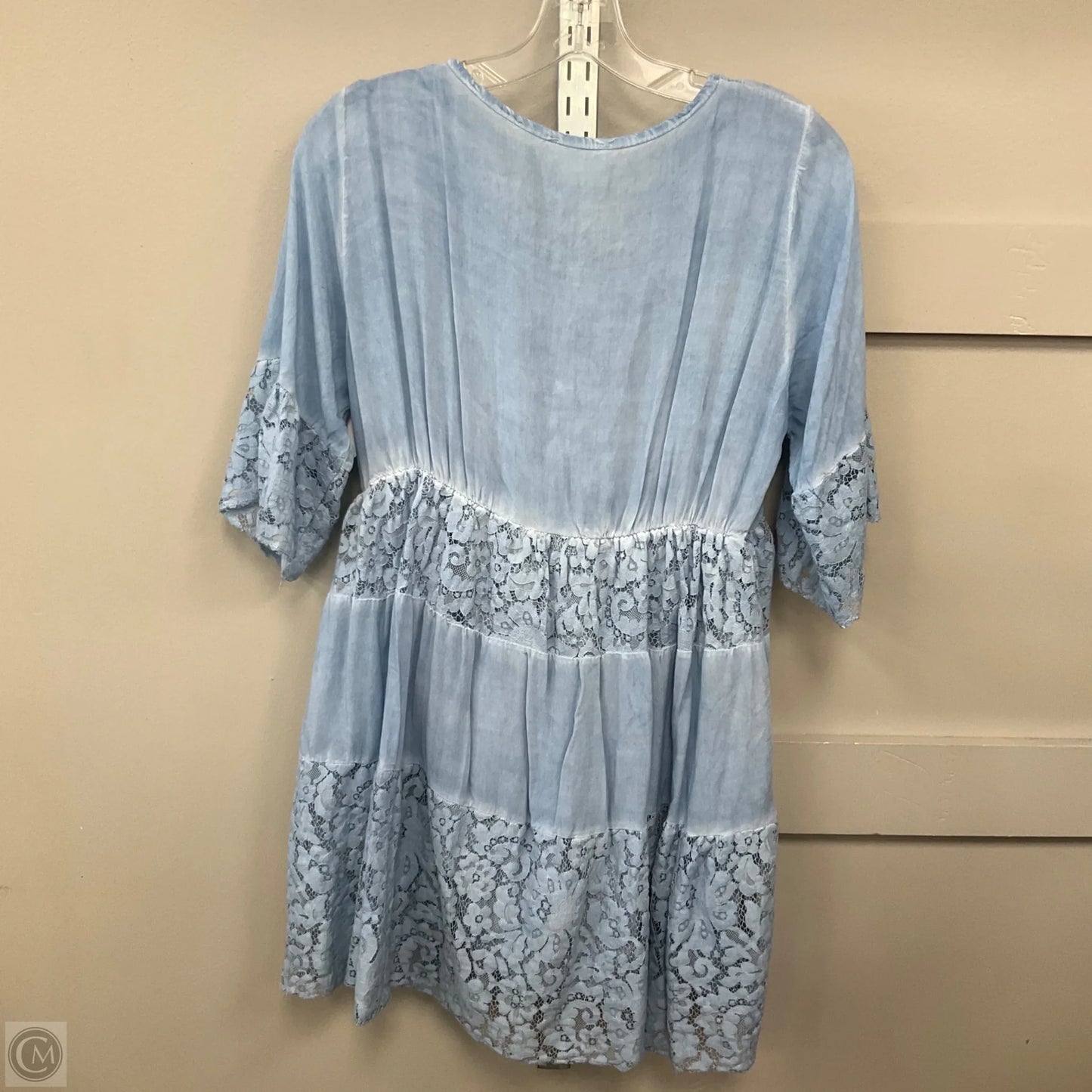 Dress Casual Short By Clothes Mentor In Blue, Size: M