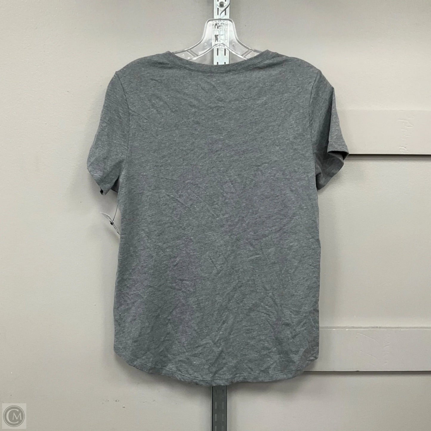 Top Short Sleeve By Old Navy In Grey, Size: M