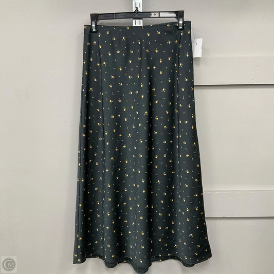 Skirt Midi By Abercrombie And Fitch In Floral Print, Size: M