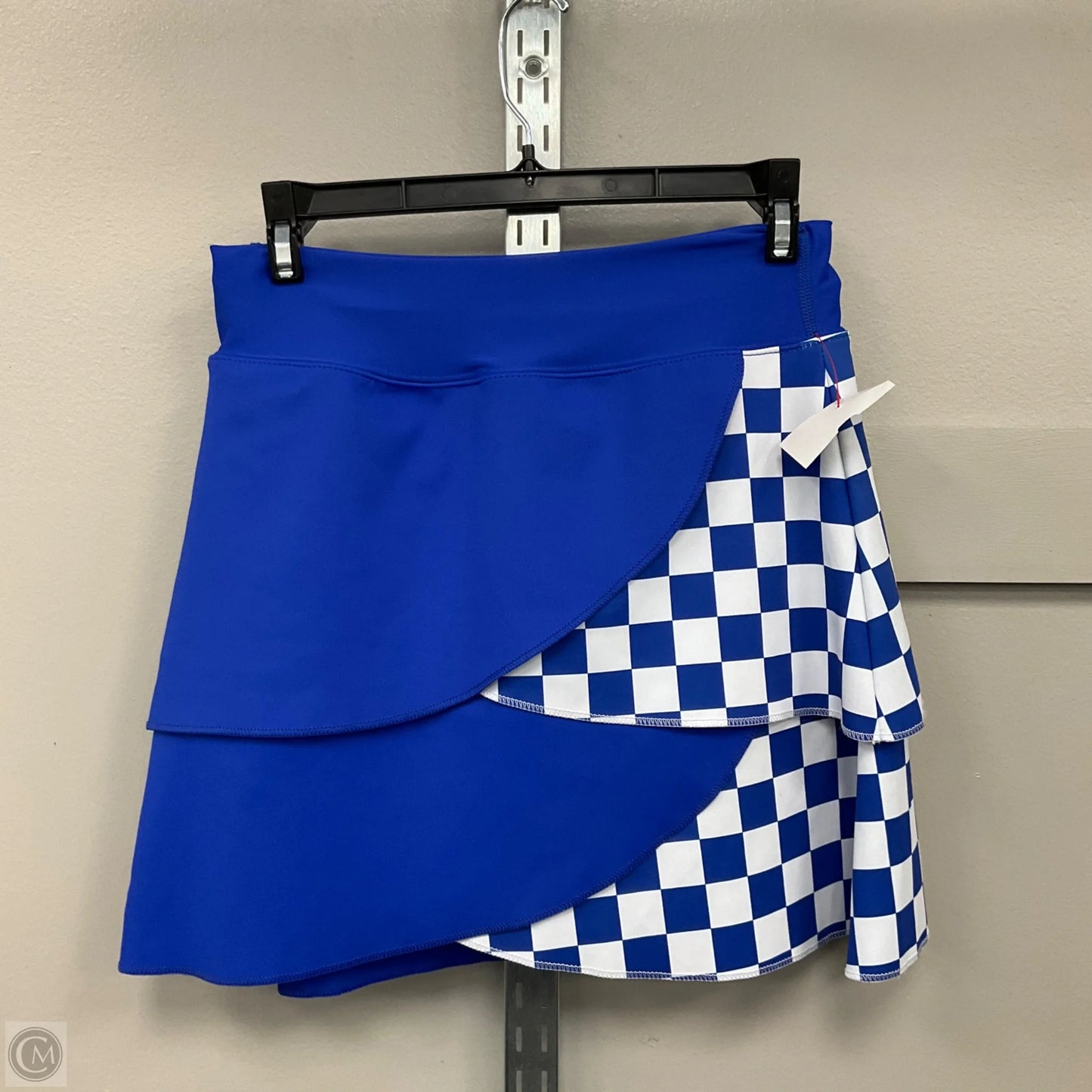 Athletic Skirt By Clothes Mentor In Blue & White, Size: S
