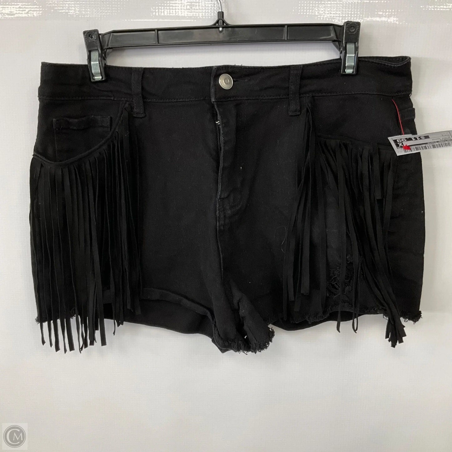 Shorts By Altard State In Black Denim, Size: L